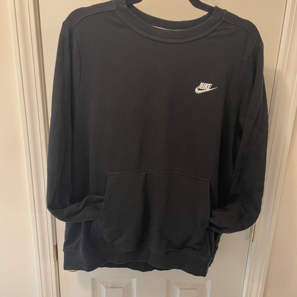 Nike Black Crewneck Sweatshirt, XL - Picture 2 of 6